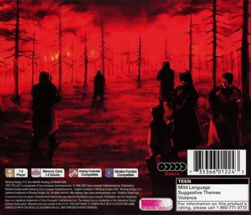 Arc the Lad 3 (JP) box cover back